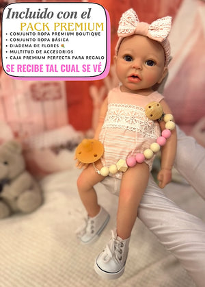 Muñeca Reborn Silicona Anuk Niña 40cm / 1,7kg