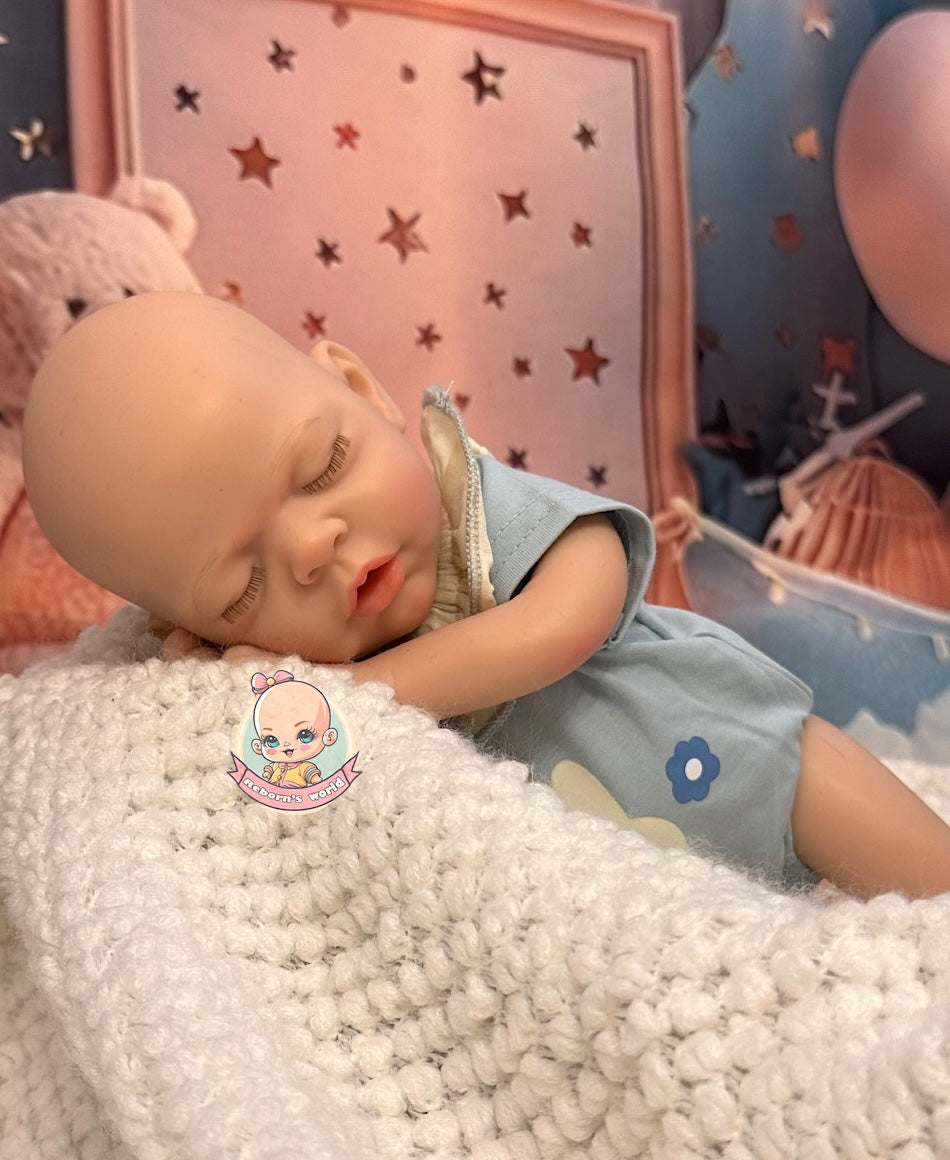 Muñeco Reborn Silicona Leo Enfant 33cm / 1,2kg