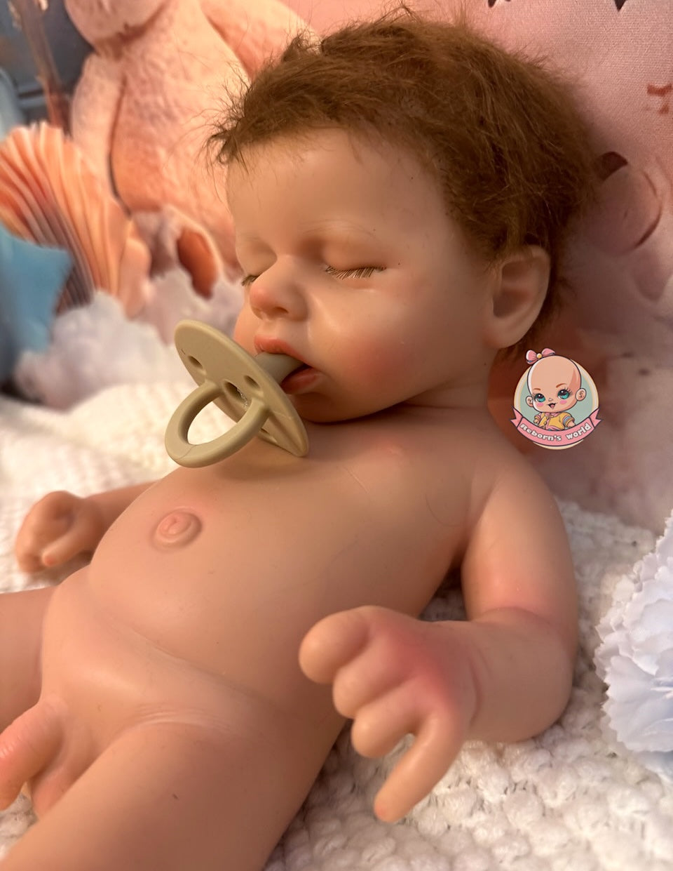 Muñeco Reborn Silicona Leni Niño 37cm / 1,6kg - Bebe 🍼 y hace Pis 💧
