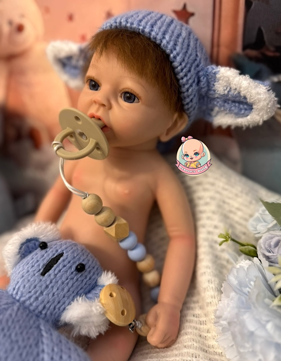 Muñeco Reborn Silicona Ariel Enfant 33cm / 1kg