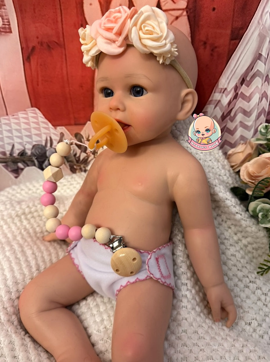 Muñeca Reborn Silicona Galilea Niña 47cm / 2,8kg