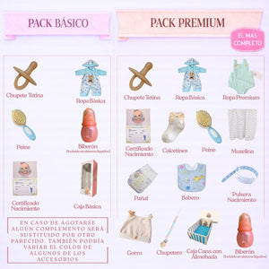 Muñeco Reborn Silicona Pelo Leslie Niño 47cm / 2,8kg - Bebe 🍼 y hace Pis 💧