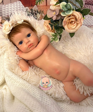muñeca reborn de gran calidad y pelo natural