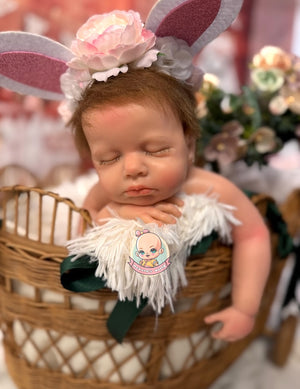 muñeco reborn con pelo