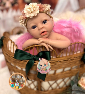 muñeca reborn boca abierta noa