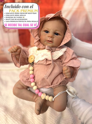 muñeca reborn elias peso premium