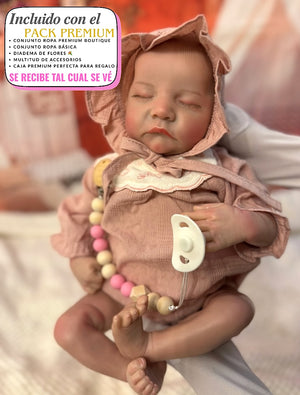 muñeca reborn levi vestida niña