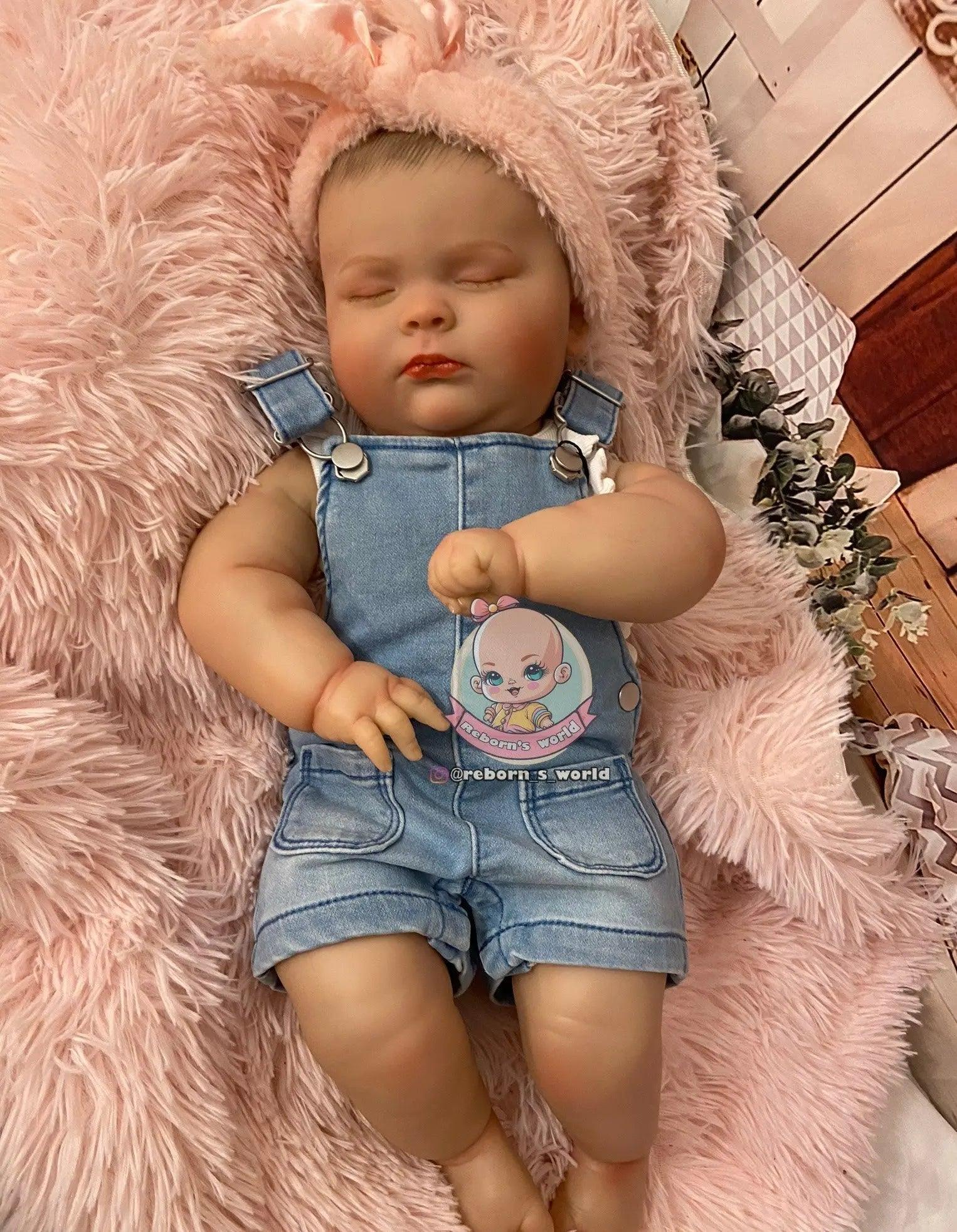 Bebe Reborn Grande Muñeca Muñeco Joseph Dormido Realista