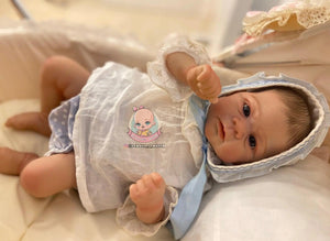 Bebe Reborn Muñeca / Muñeco Elias Despierto Ojos Abiertos - Reborn's World