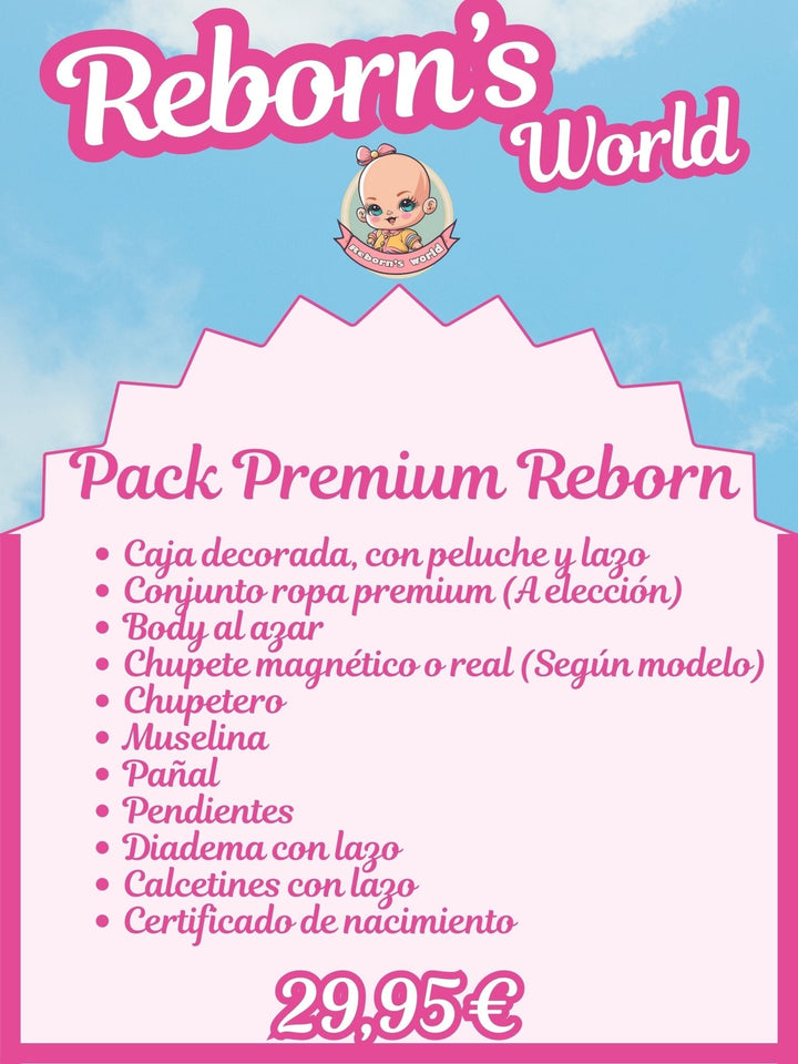 Bebe Reborn Silicona Platino Blanda Cuerpo Completo Buba Niño - 37cm / 1,7kg - Reborn's World