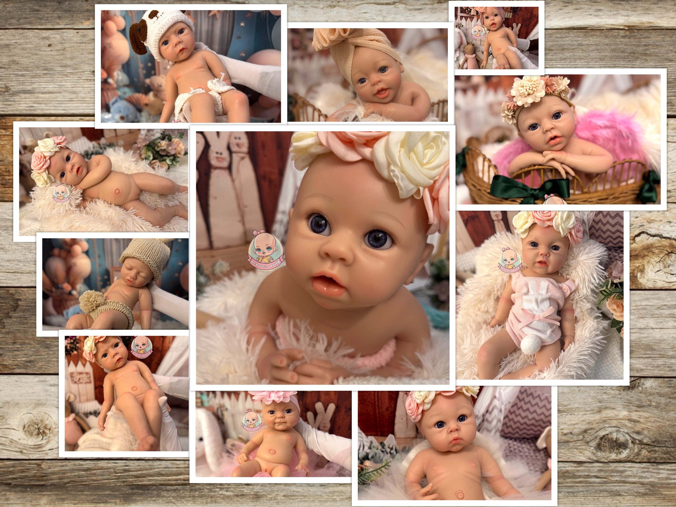 Colección de bebes reborn