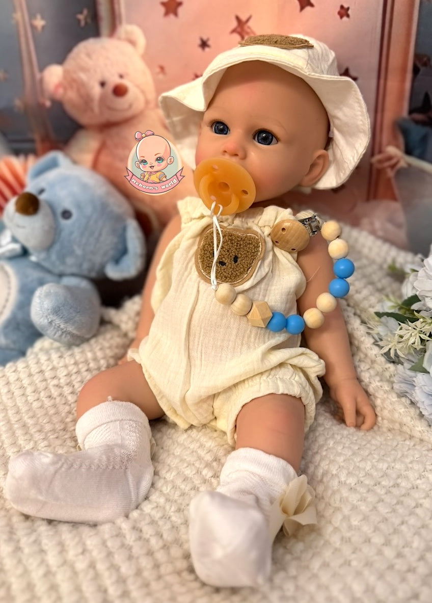 Muñeco Reborn Silicona Noah Niño 47cm / 2,8kg