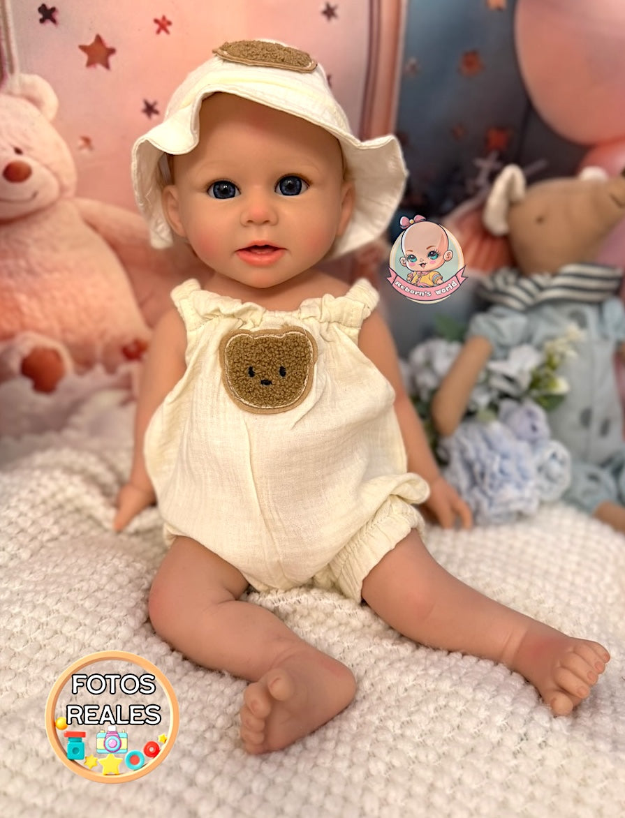 Muñeco Reborn Silicona Noah Niño 47cm / 2,8kg
