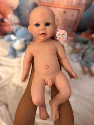 Muñeco Reborn Silicona Noah Niño 47cm / 2,8kg