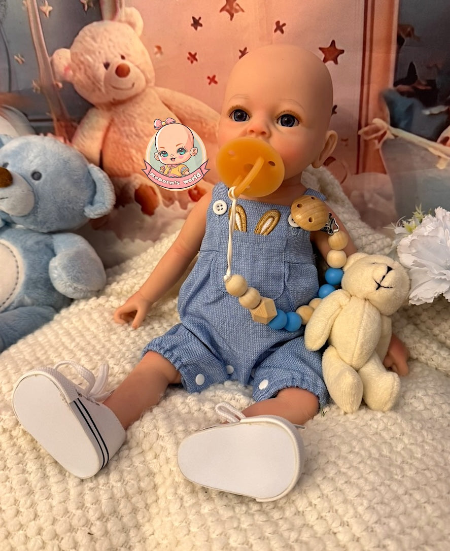 Muñeco Reborn Silicona Anuk Niño 40cm / 1,7kg