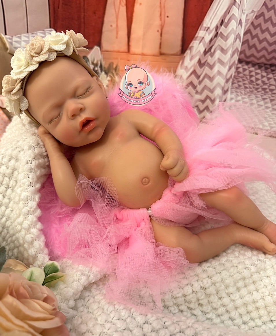 Poupée Reborn Silicona Zoe Niña 33cm / 1,2kg