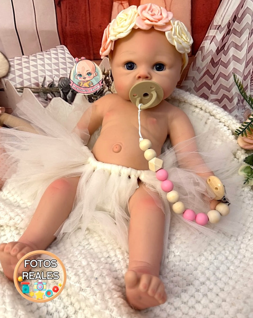 Poupée Reborn Silicona Nicky Niña 47cm / 3,3kg
