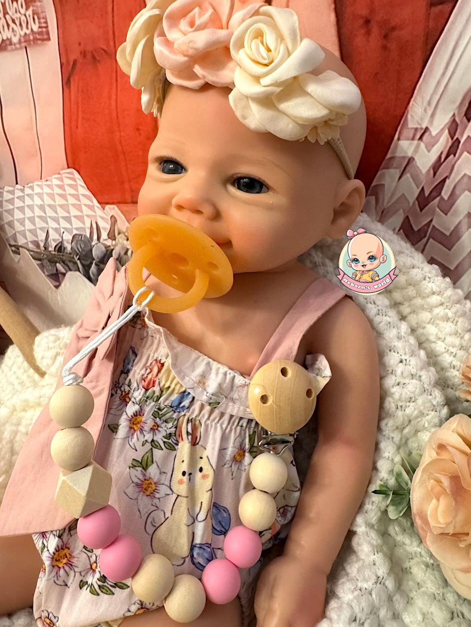 Muñeca Reborn Silicona Chloe Niña 46cm / 2,7kg