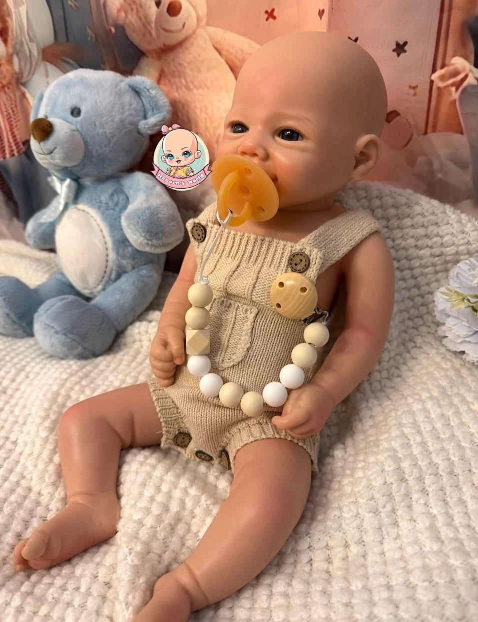 Muñeco Reborn Silicona Carles Niño 46cm / 2,7kg