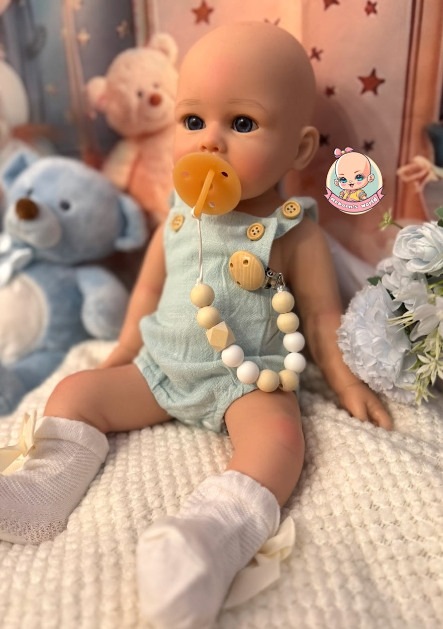 Muñeco Reborn Silicona Noah Niño 47cm / 2,8kg