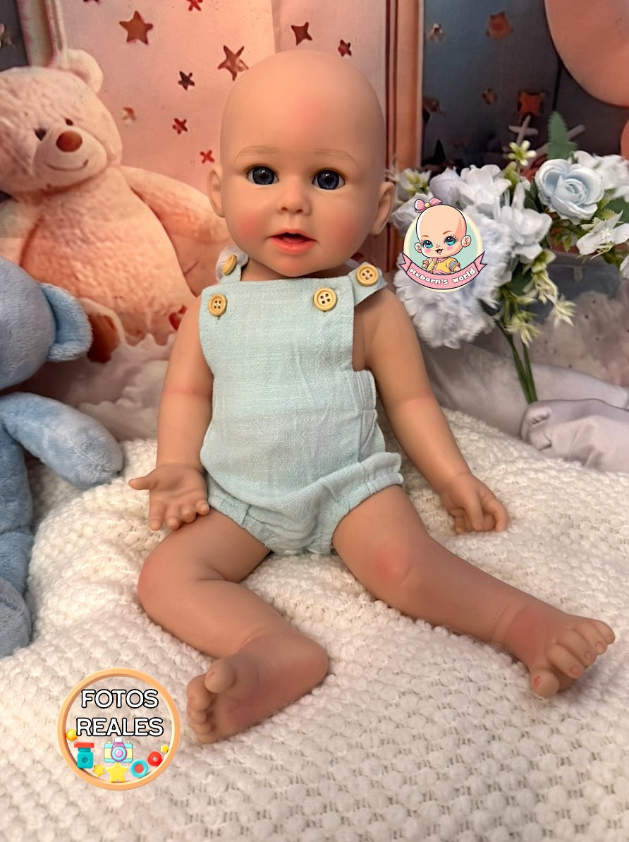 Muñeco Reborn Silicona Noah Niño 47cm / 2,8kg