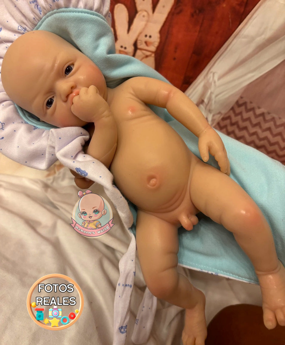 Muñeco Reborn Silicona Ariel Niño - Main Image