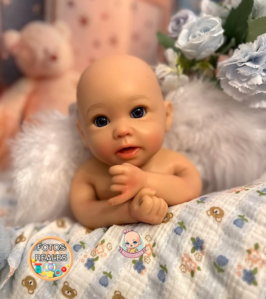 Muñeco Reborn Silicona Daniel Niño 36cm / 1,6kg