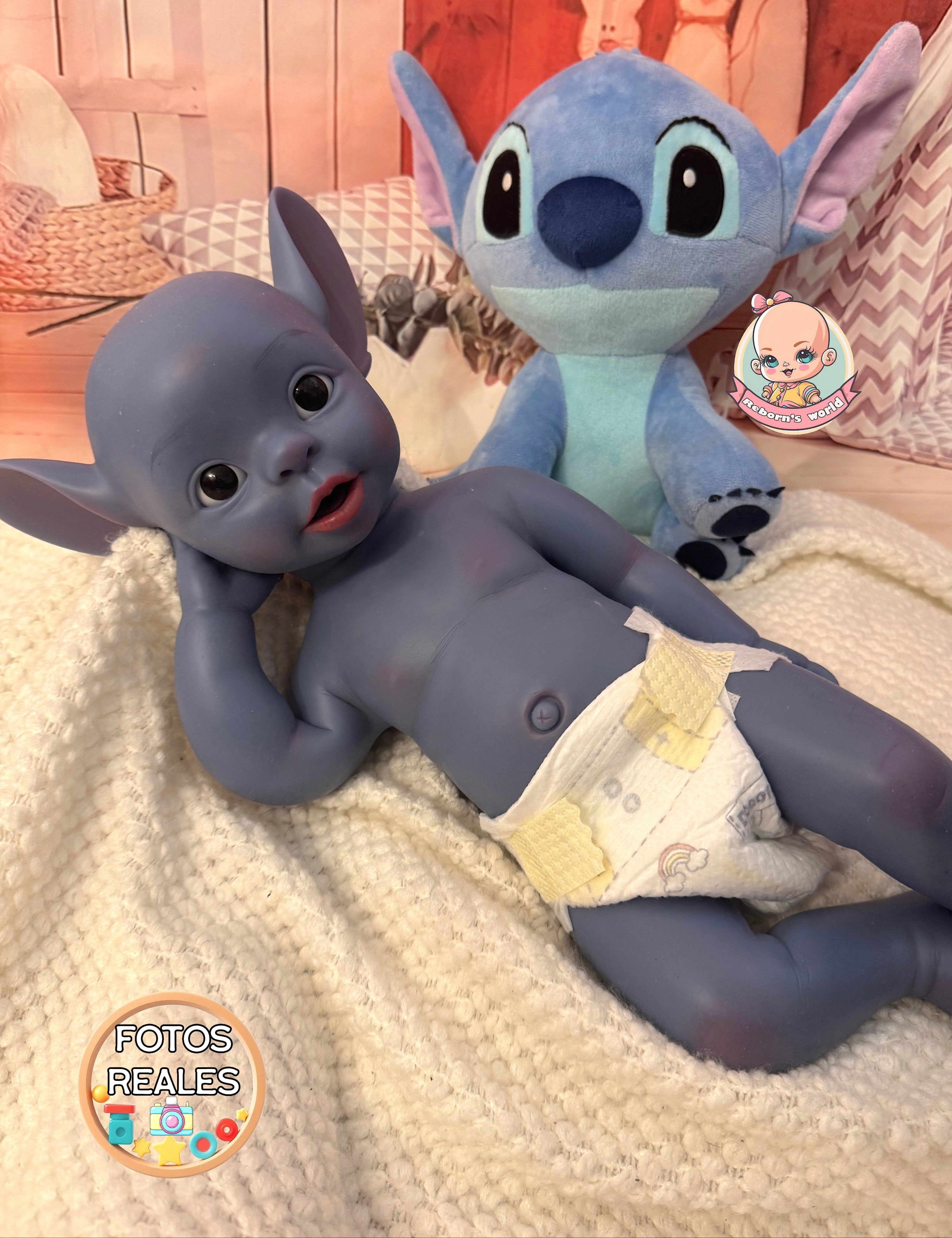 Muñeca Reborn Silicona Ohana Niña 49cm / 3kg