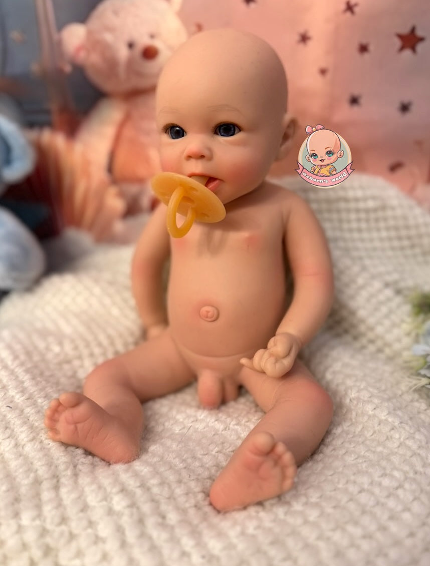Muñeco Reborn Silicona Daniel Niño 36cm / 1,6kg