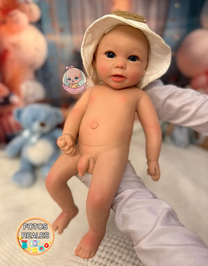 Muñeco Reborn Silicona Daniel Niño 36cm / 1,6kg