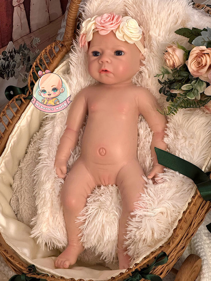 Muñeca reborn de silicona platino blanda Valeri juguete