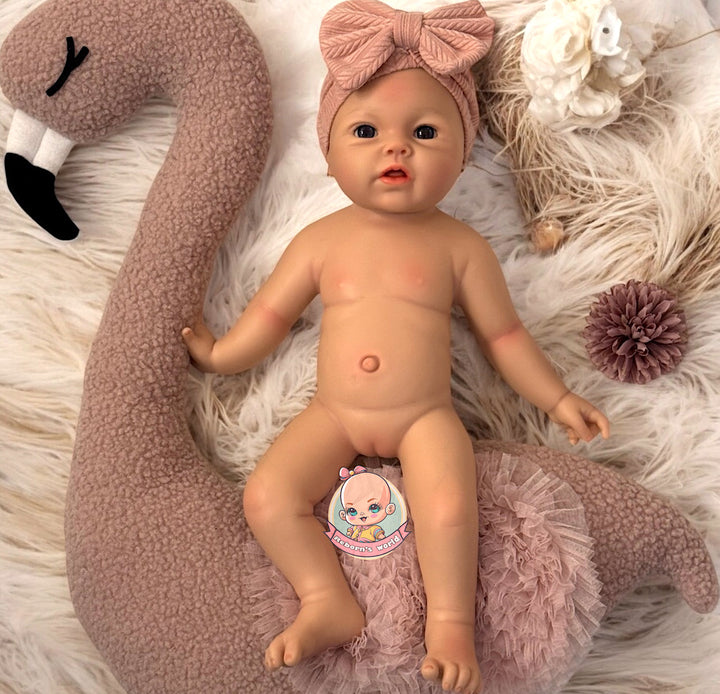 Muñeca reborn leslie silicona blanda fotos reales