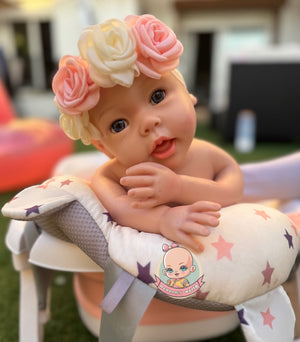 Muñeca reborn silicona blanda completa que se pueda mojar Martina