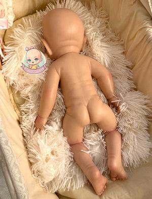 Muñeca reborn silicona blanda entera platino marcas cuerpo