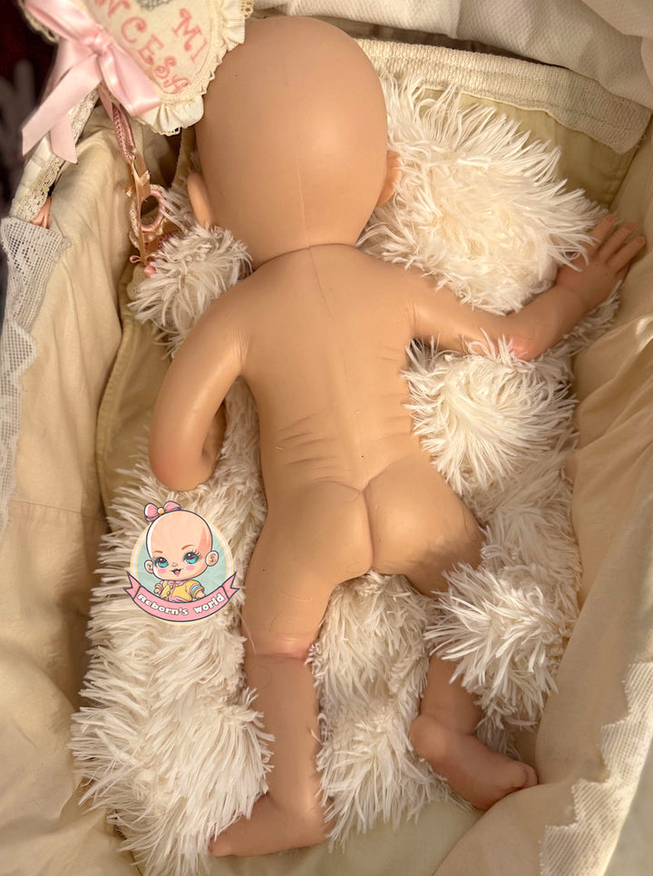 Muñeca reborn silicona blanda entera platino marcas cuerpo Martina