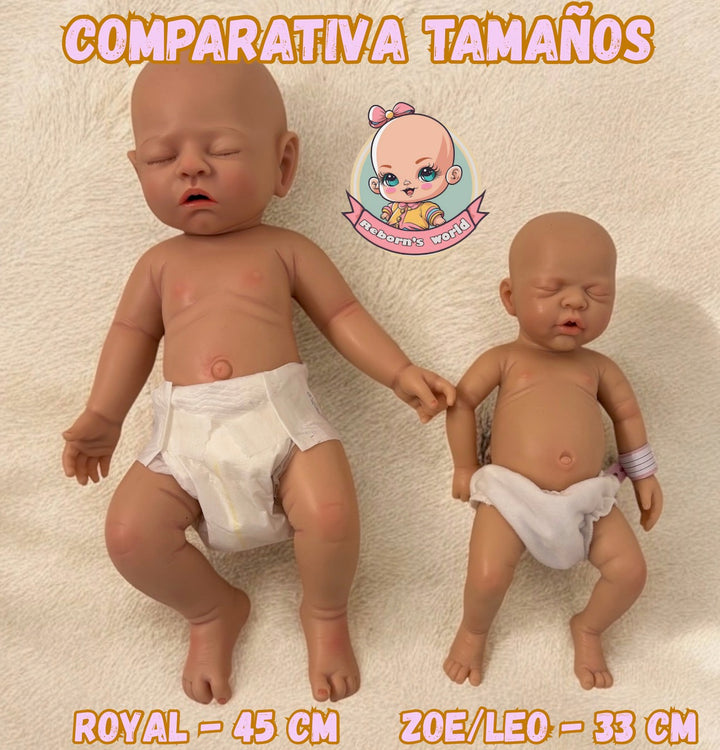 Muñeca reborn silicona blanda platino realista económico Zoe