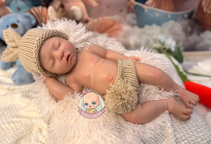 Muñeco reborn silicona blanda platino hecho a mano niño Royal