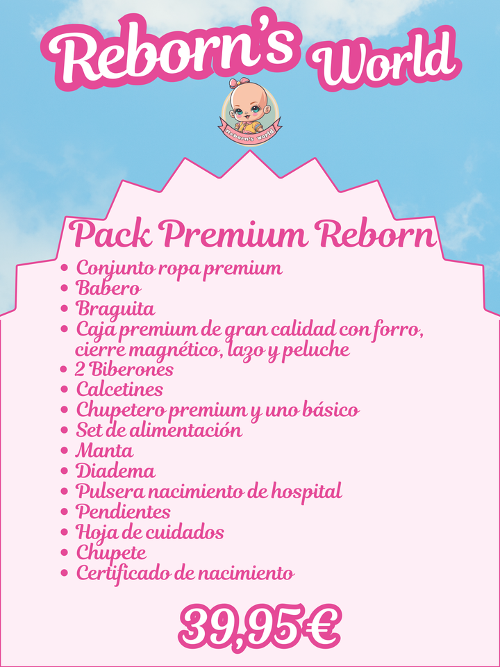 Bebe Reborn Silicona Blanda Platino Cuerpo Completo Zoe Niña - 33cm / 1kg - Reborn's World