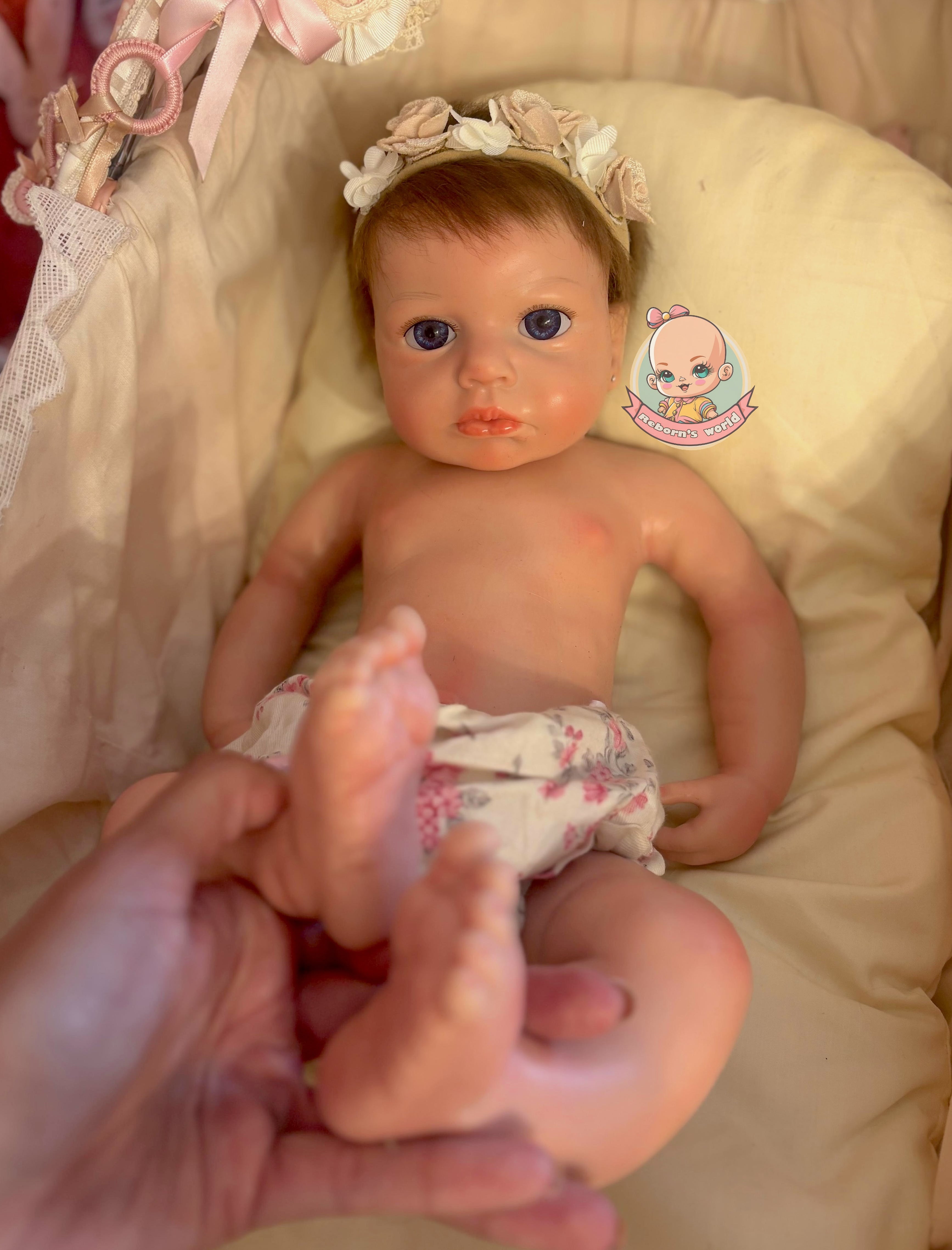 bebe reborn pelo natural