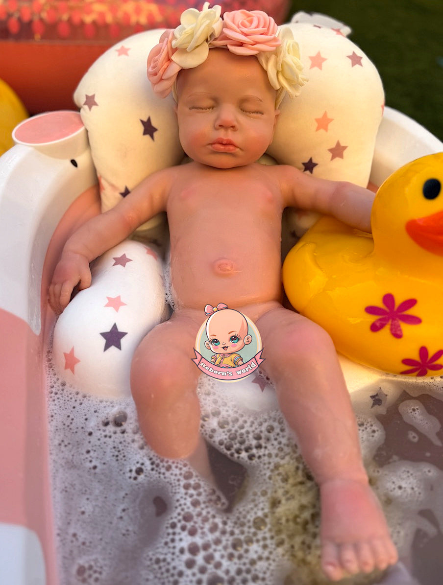 bebe reborn silicona que se mueve como si fuera de verdad
