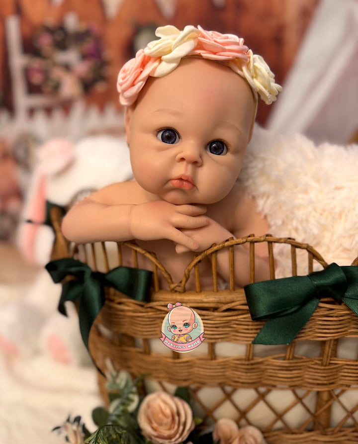 muñeca reborn cabecita se ladea