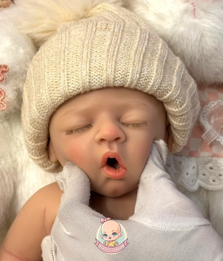 muñeca reborn chupete de verdad