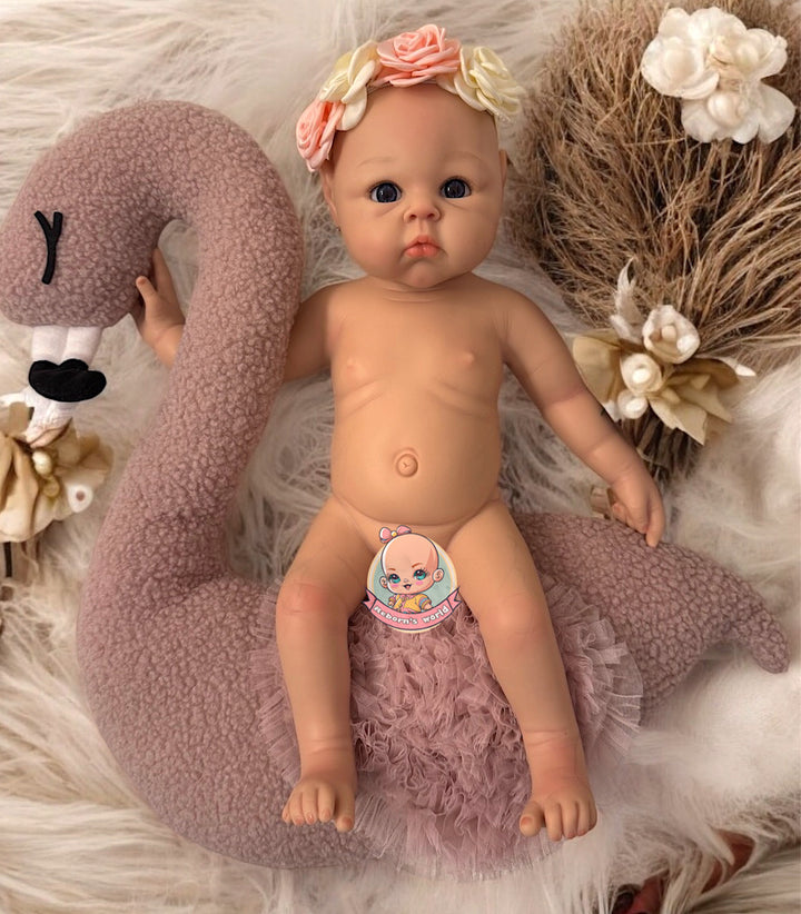 muñeca reborn con rojeces