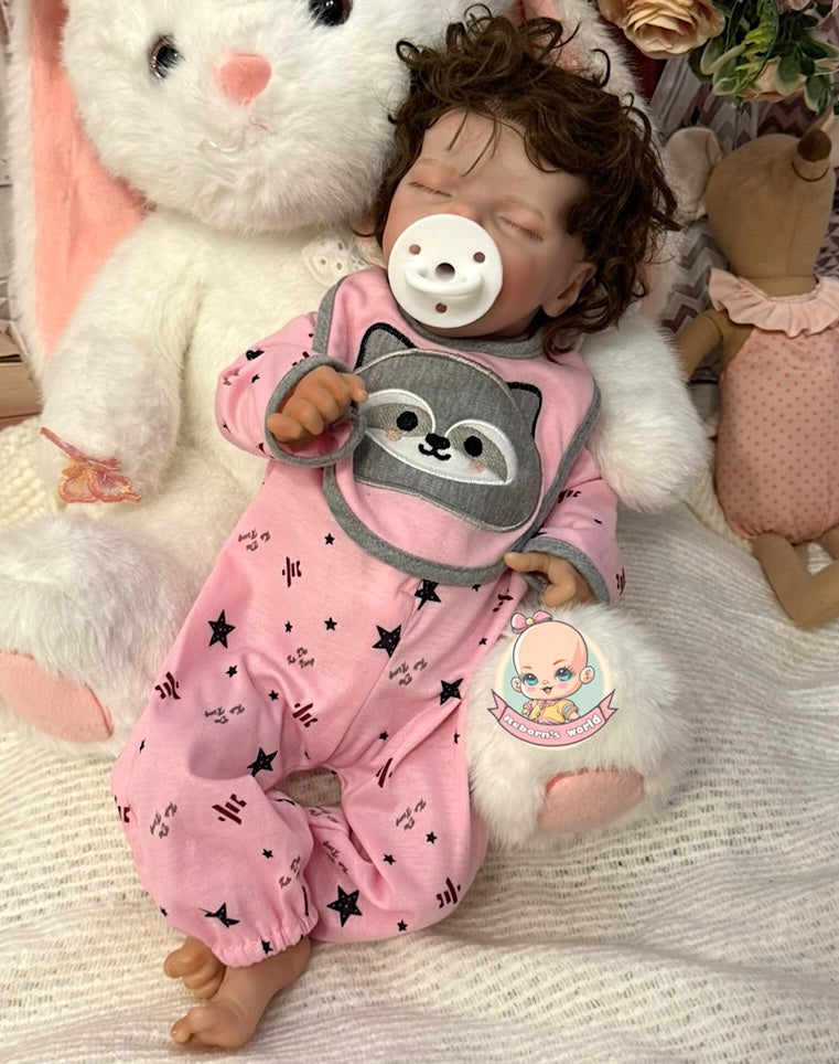 muñeca reborn cuerpo completo pelo