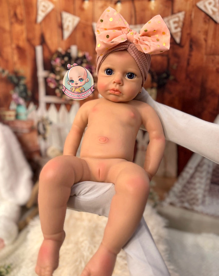 muñeca reborn de silicona cuerpo flexible