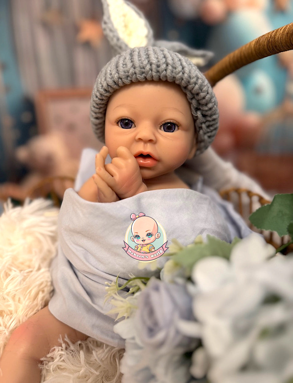 muñeca reborn de silicona resistente