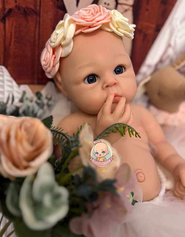 muñeca reborn escultura bebe real