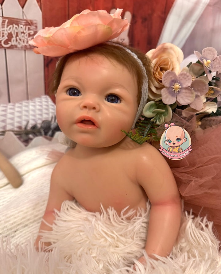 muñeca reborn  pelo artesanal