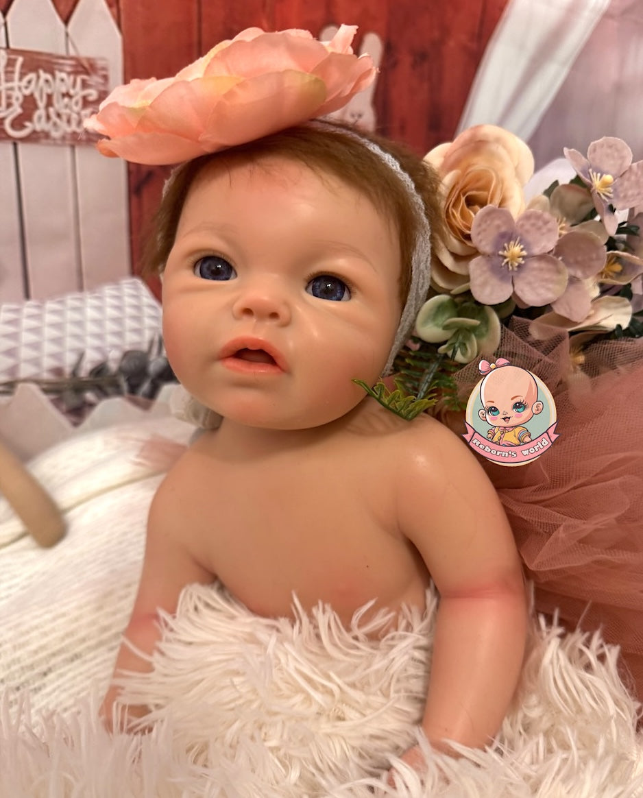 muñeca reborn  pelo artesanal
