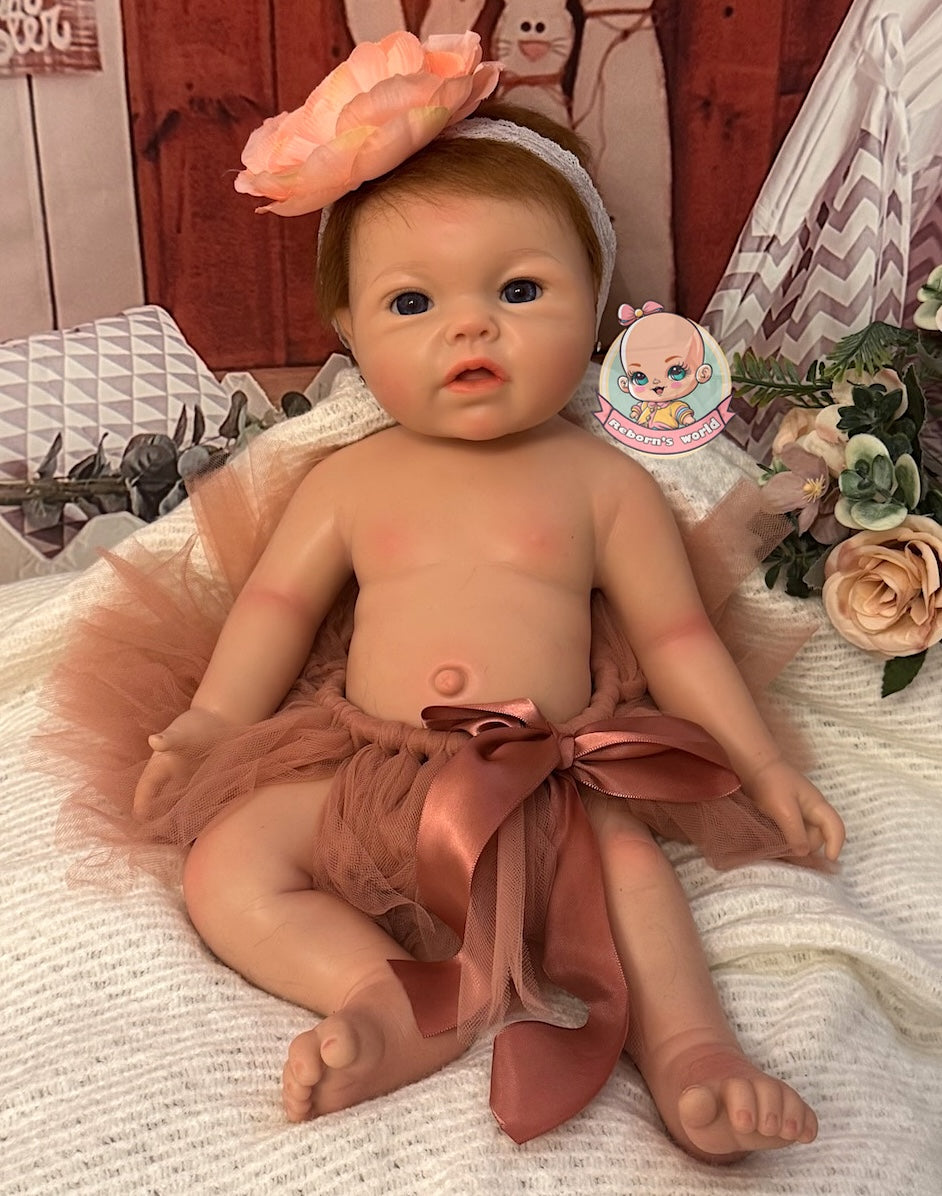 muñeca reborn pelo silicona